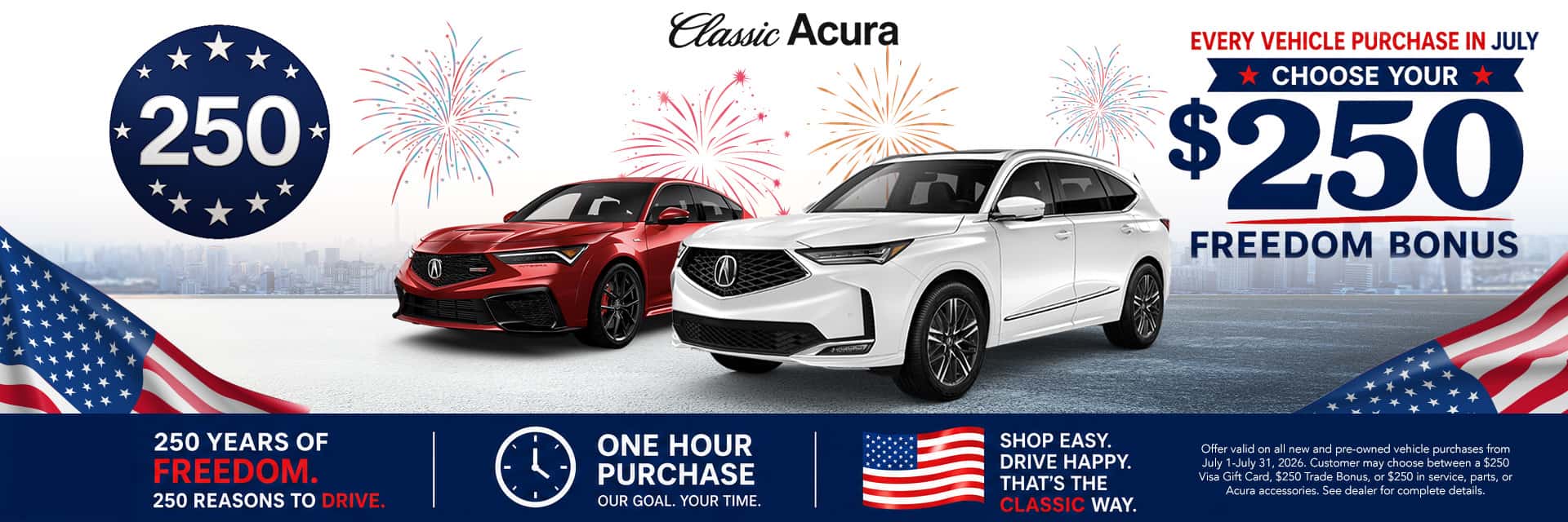 250th Anniversary Offerings
