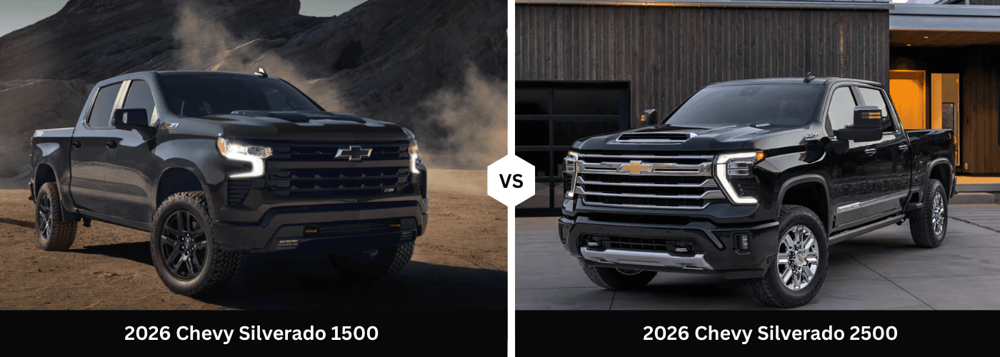 2026 Chevy Silverado 1500 vs. 2026 Chevy Silverado 250