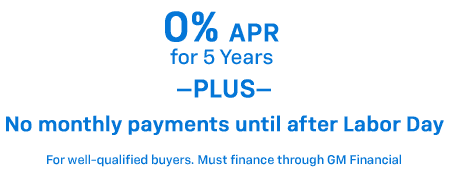 0%APR FOR 5 YEARS