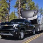 HD Silverado Towing a Camper