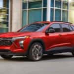 2026 Chevy Trax in the city