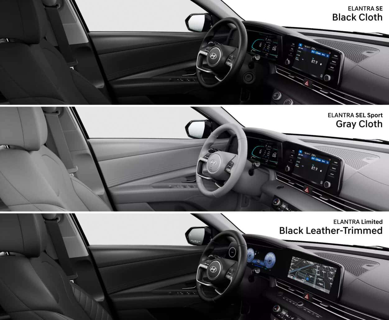 Hyundai Elantra Interior Colors