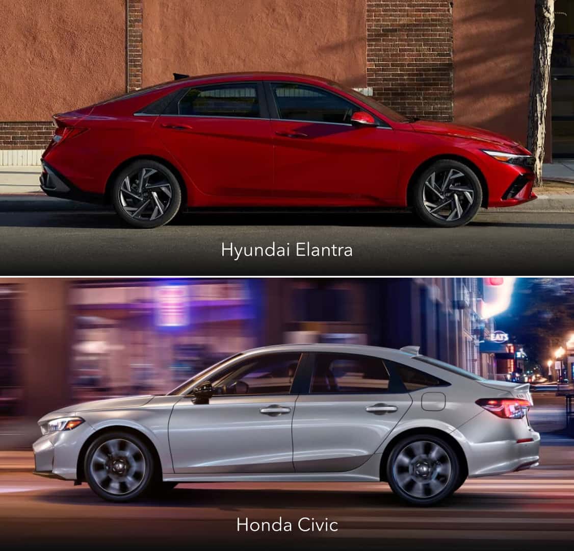Hyundai Elantra vs. Honda Civic