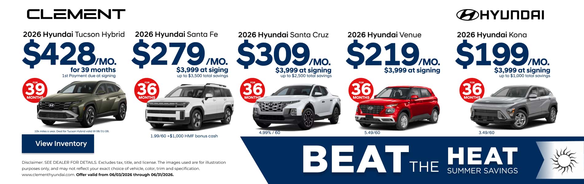 ClementHyundai-June2026-2-of-2-Multi-car-homepage-desktop