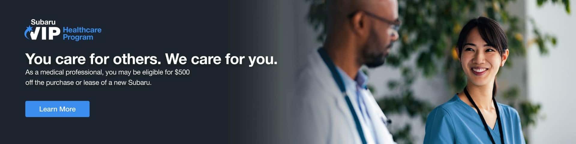 Subaru Healthcare Discount