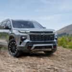 2026 Chevy Traverse conquering a rocky terrain