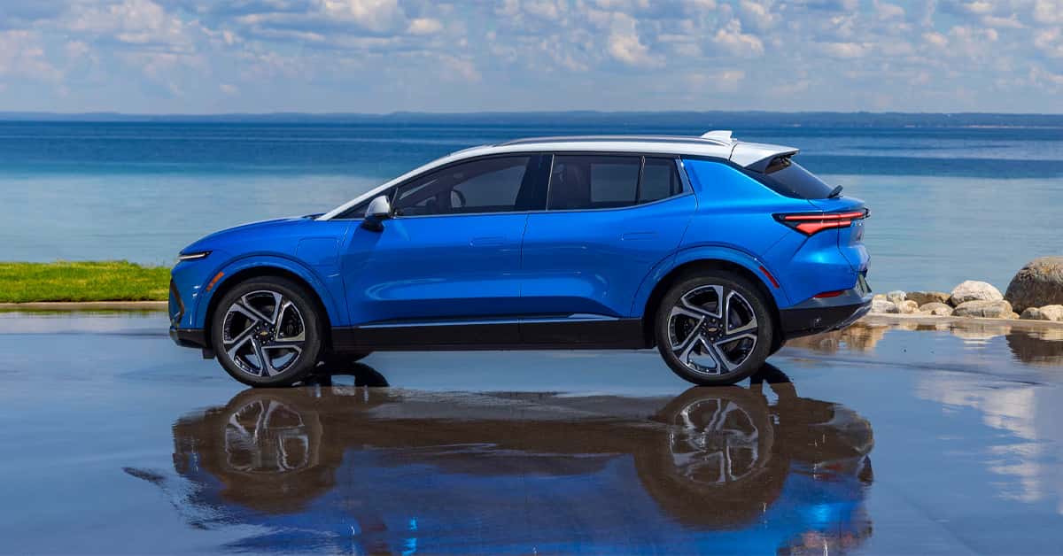 side view of the 2026 Chevy Equinox EV