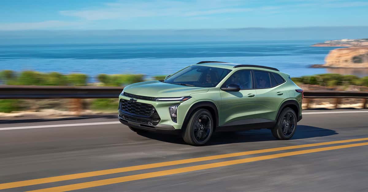 2026 Chevy Trax near the ocean