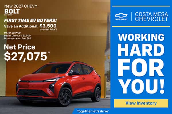 Bolt $27,075 Offer
