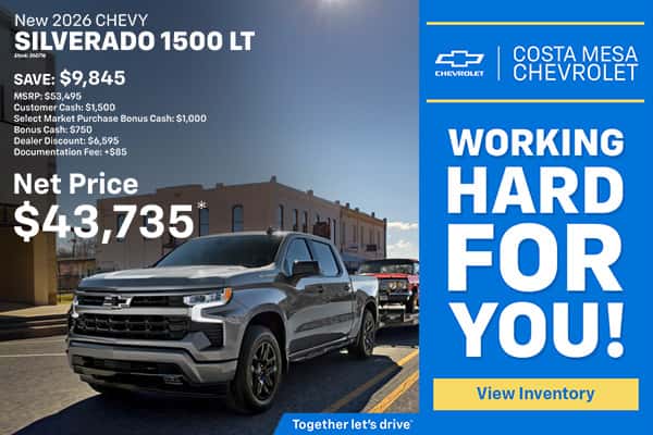 Silverado 1500 SAVE $9,845