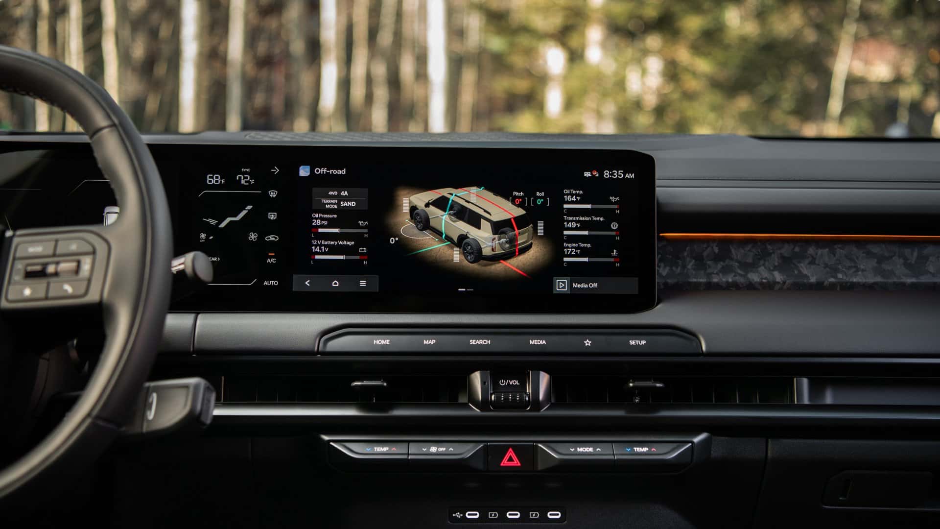 2027 Kia Telluride infotainment