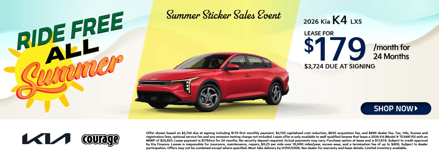 2026 Kia K4 LXS
