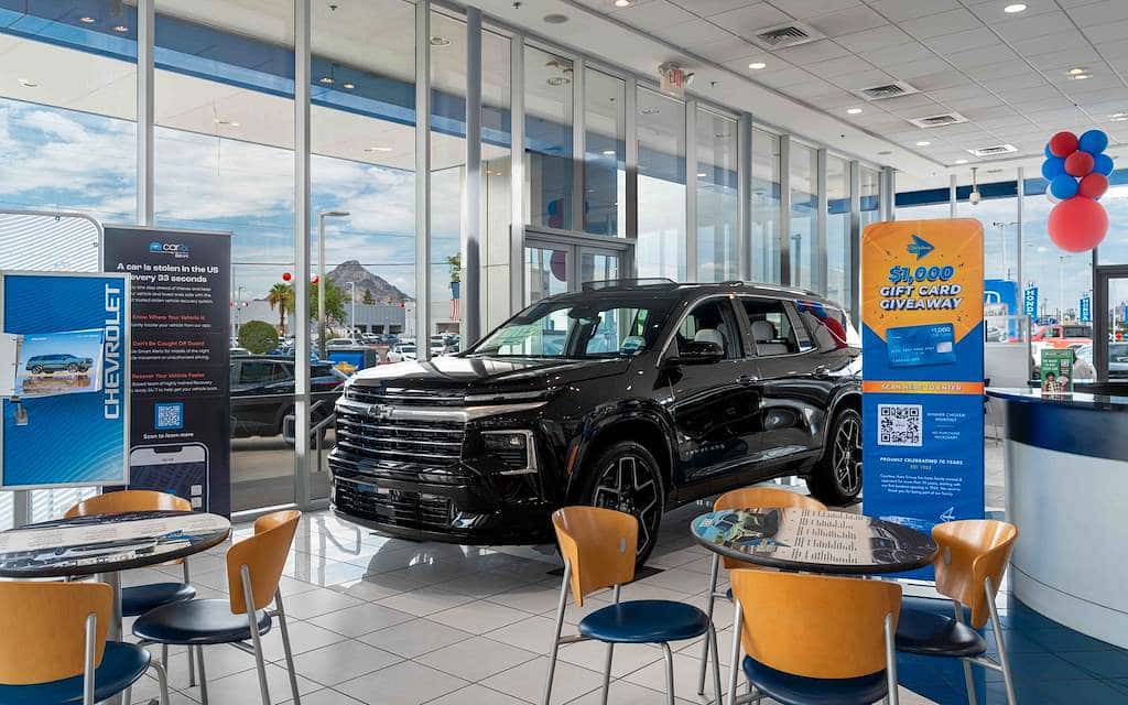 Courtesy Chevrolet Showroom