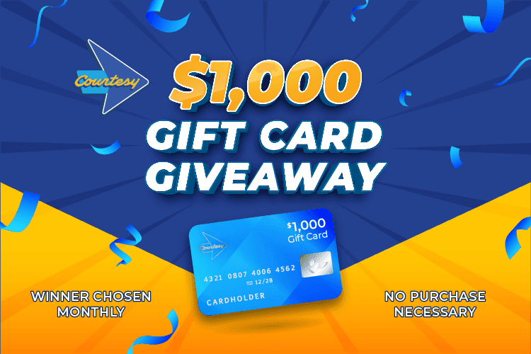 $1,000 Gift Card Giveaway