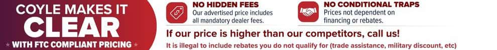 Coyle Clear FTC Compliant Pricing Notification Graphic