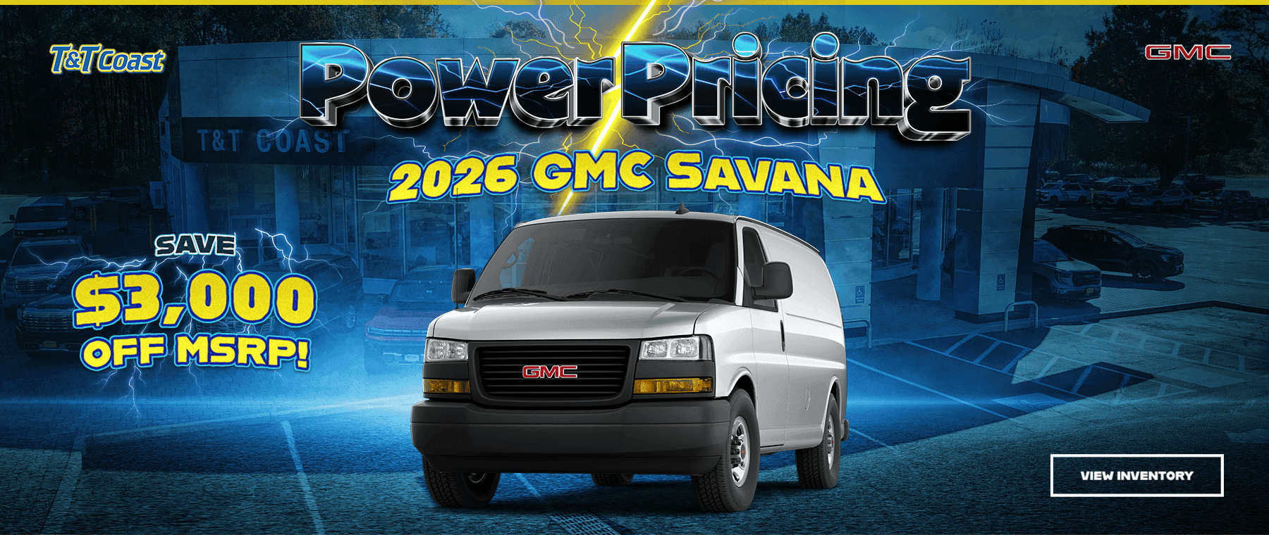 2026 GMC Savana Save up to $3,000 off MSRP!