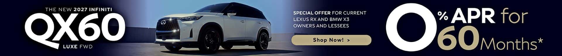 QX60 Offer