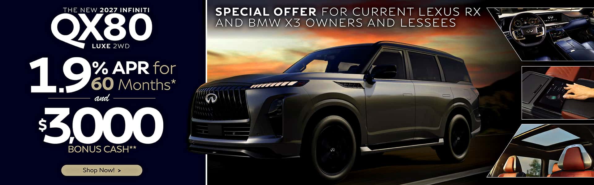 QX80 Offer