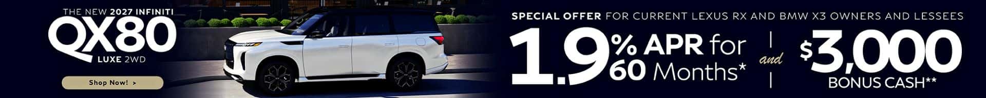 QX80 Offer