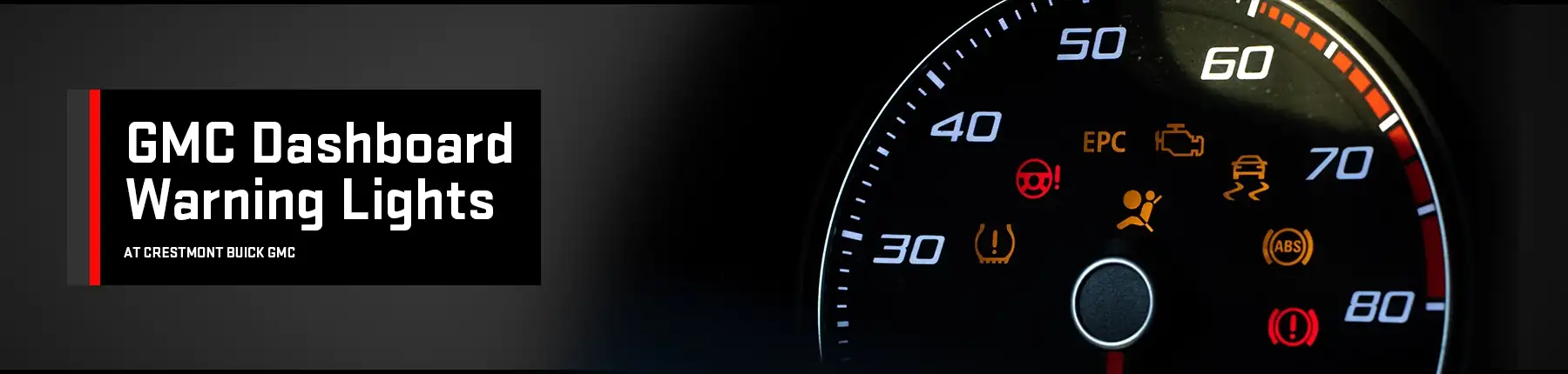 GMC Dashboard Warning Lights