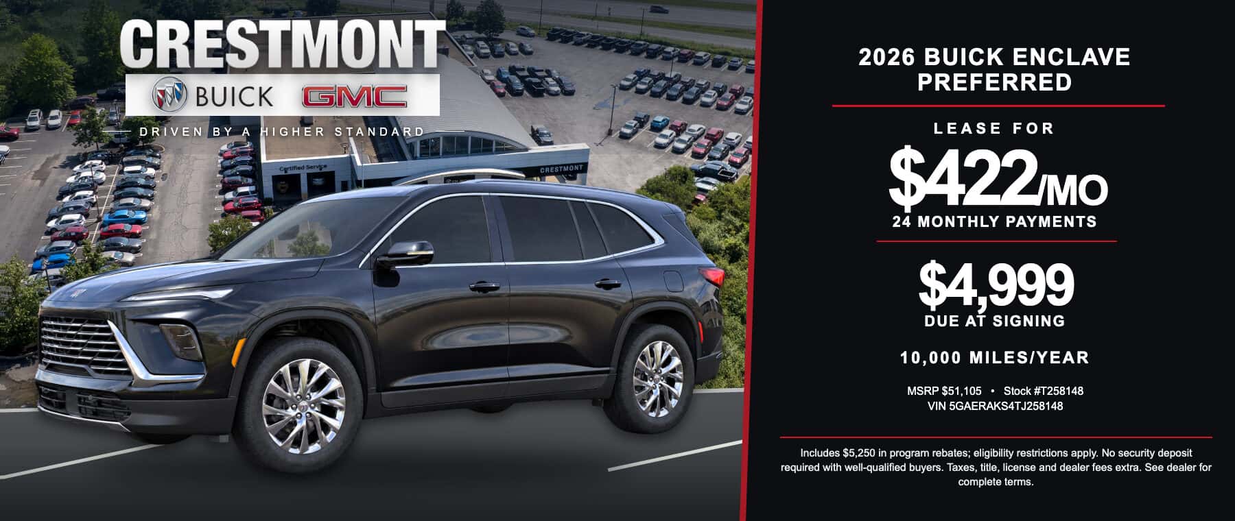 2026 Buick Enclave - Lease Special