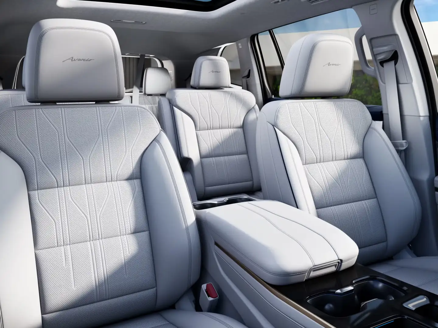 2026 Buick Enclave Three-Row Passenger Cabin