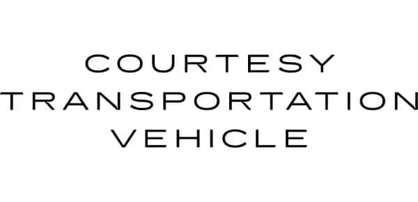 courtesy vehicle badge