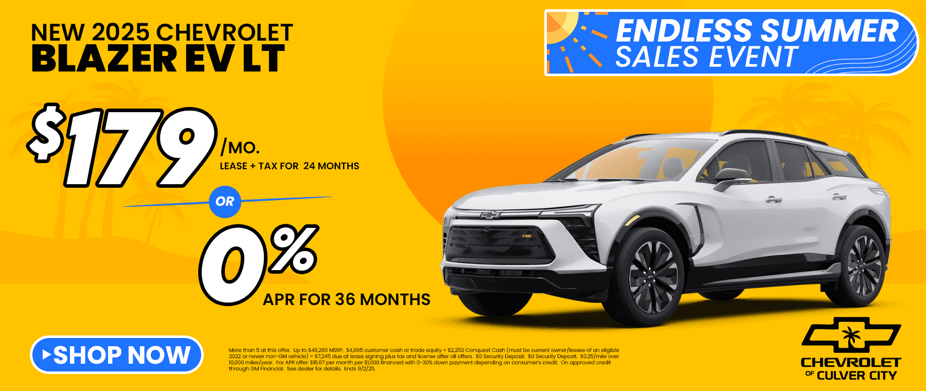 August-Culver-City-Chevrolet-Desktop-Banners-New-2025-Chevrolet-Blazer-EV-LT
