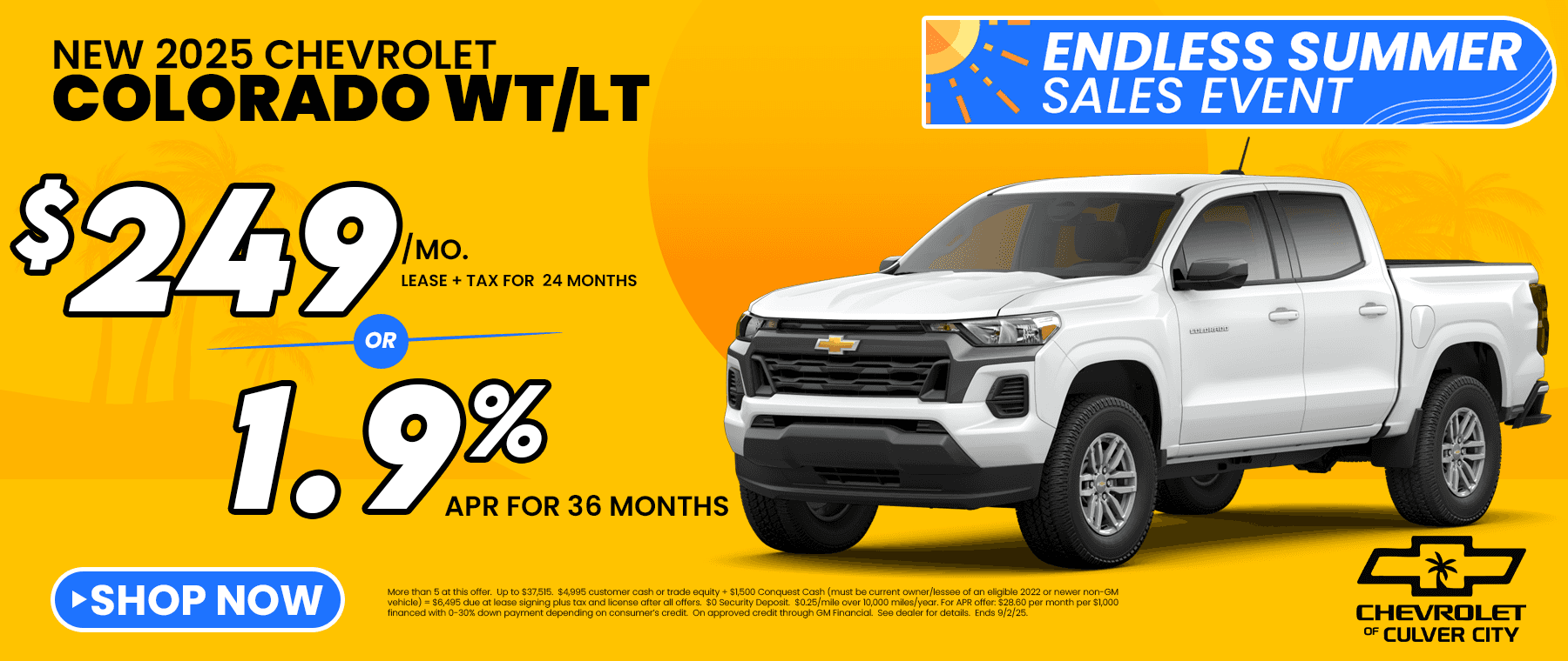August-Culver-City-Chevrolet-Desktop-Banners-New-2025-Chevrolet-Colorado-WTLT