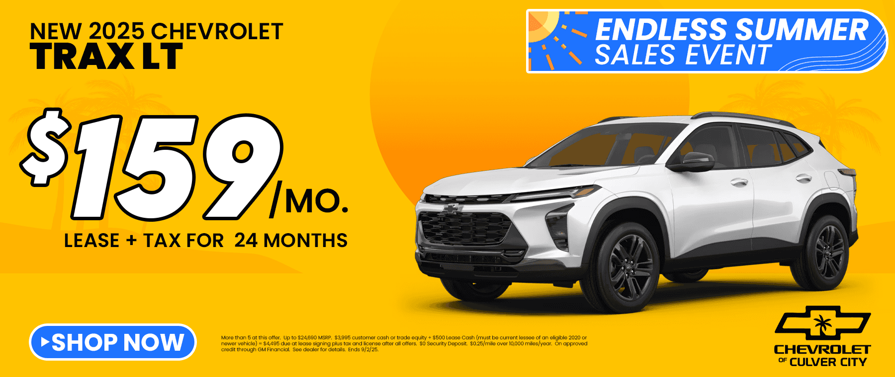 August-Culver-City-Chevrolet-Desktop-Banners-New-2025-Chevrolet-Trax-LT