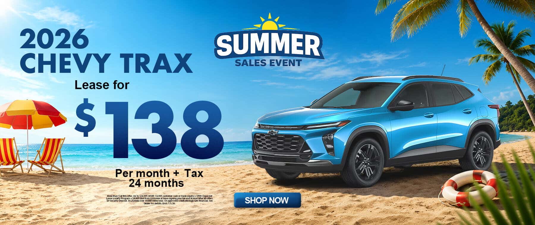 2026 Trax Lease