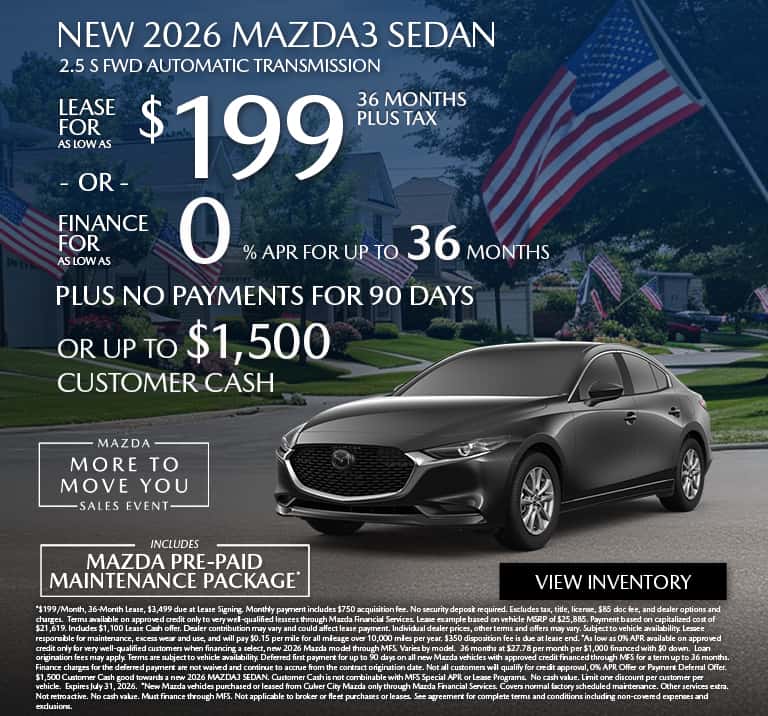 NEW 2026 MAZDA3 SEDAN 