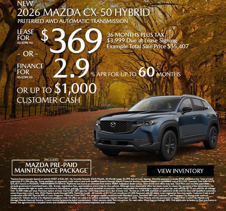 NEW 2026 MAZDA CX-50 Hybrid