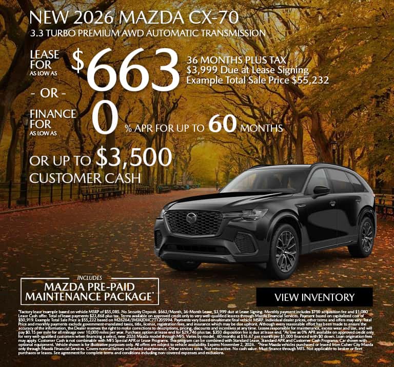 NEW 2026 MAZDA CX-70