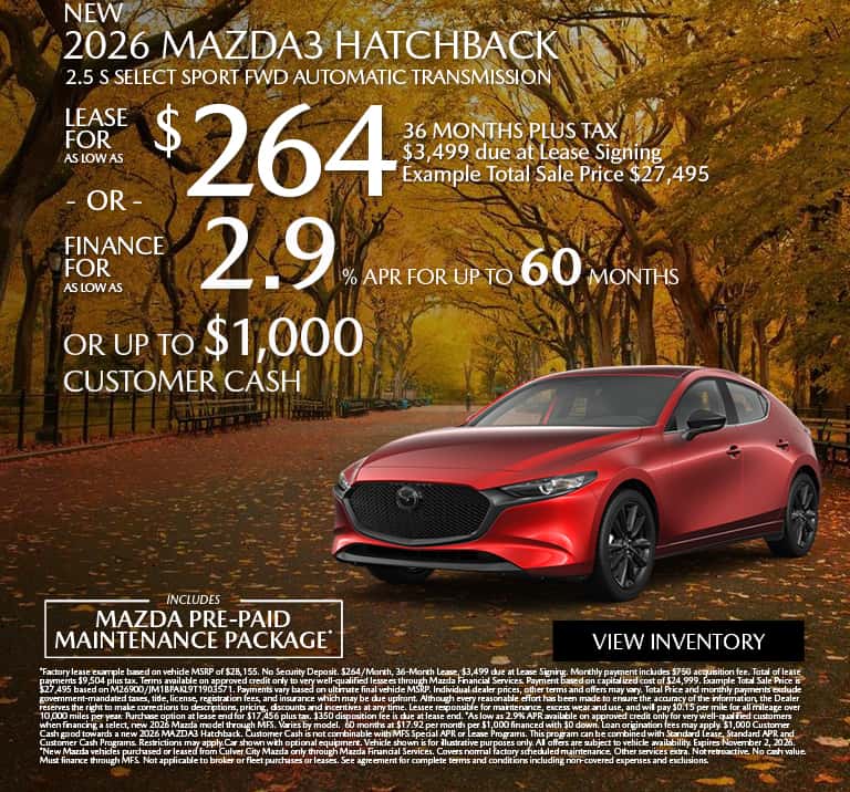 NEW 2026 MAZDA3 Hatchback