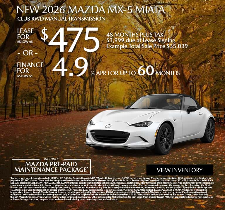 NEW 2026 MAZDA MX-5 Miata