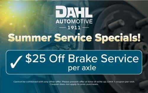 $25 Off Brake Service per Axle