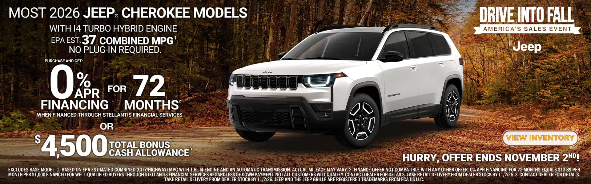 2026 Jeep Cherokee Models