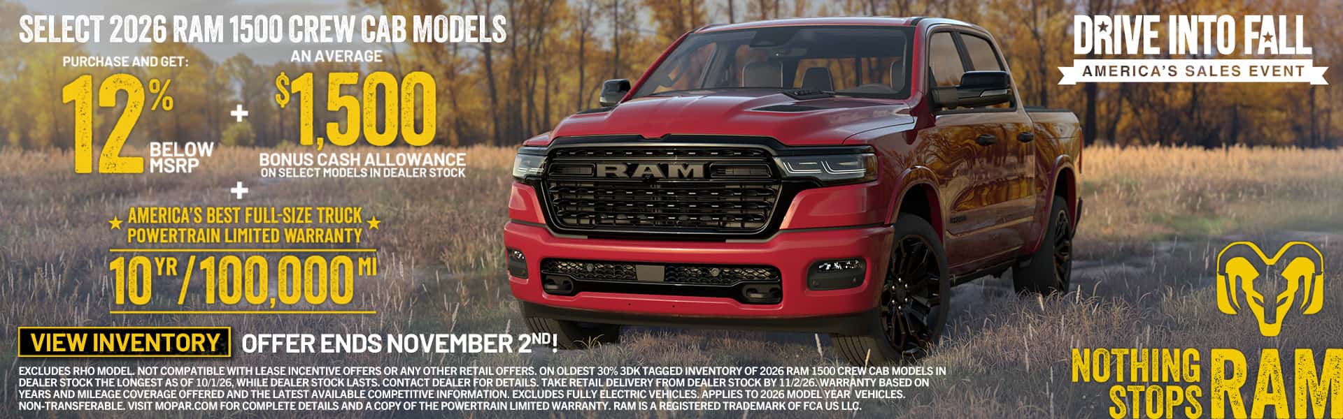 2026 RAM 1500 Crew Cab Models