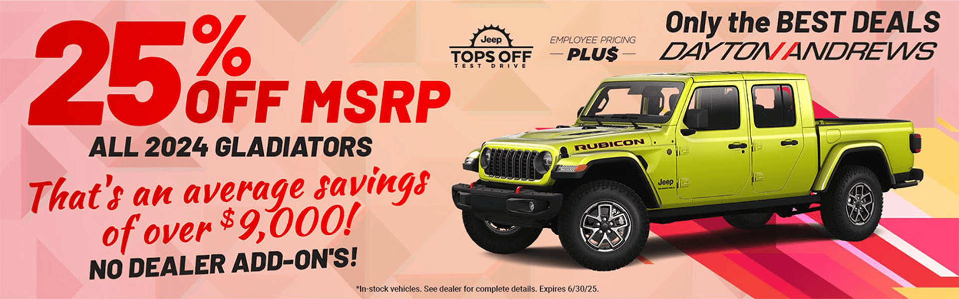 2024-Jeep-Gladiator-Sale