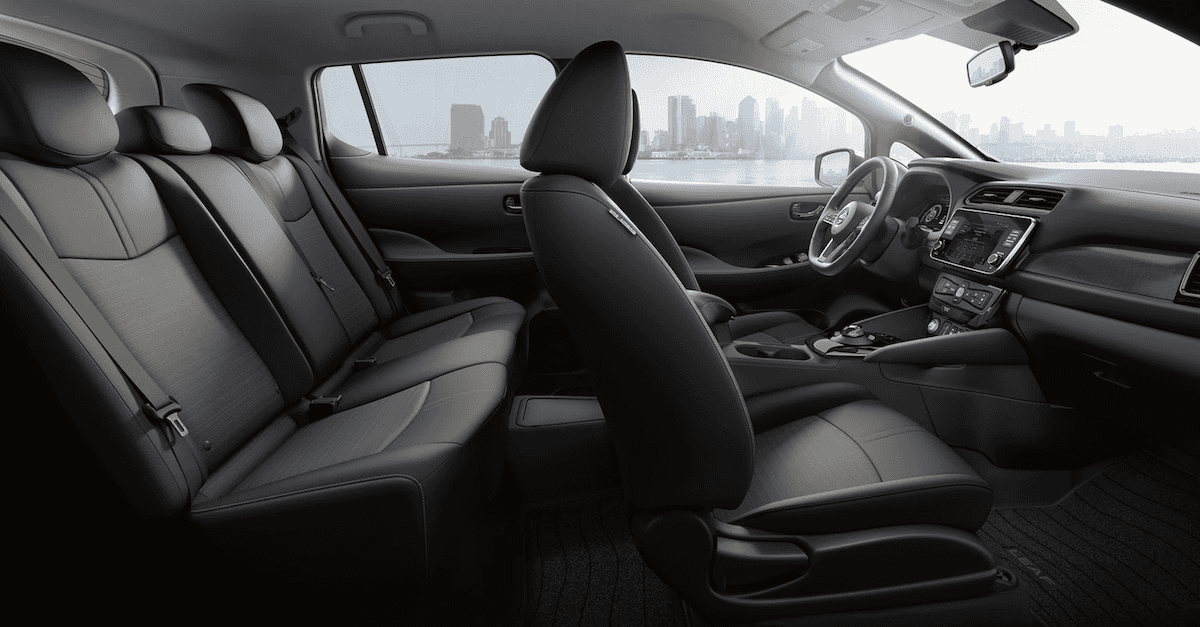 2024 Nissan Leaf interior view