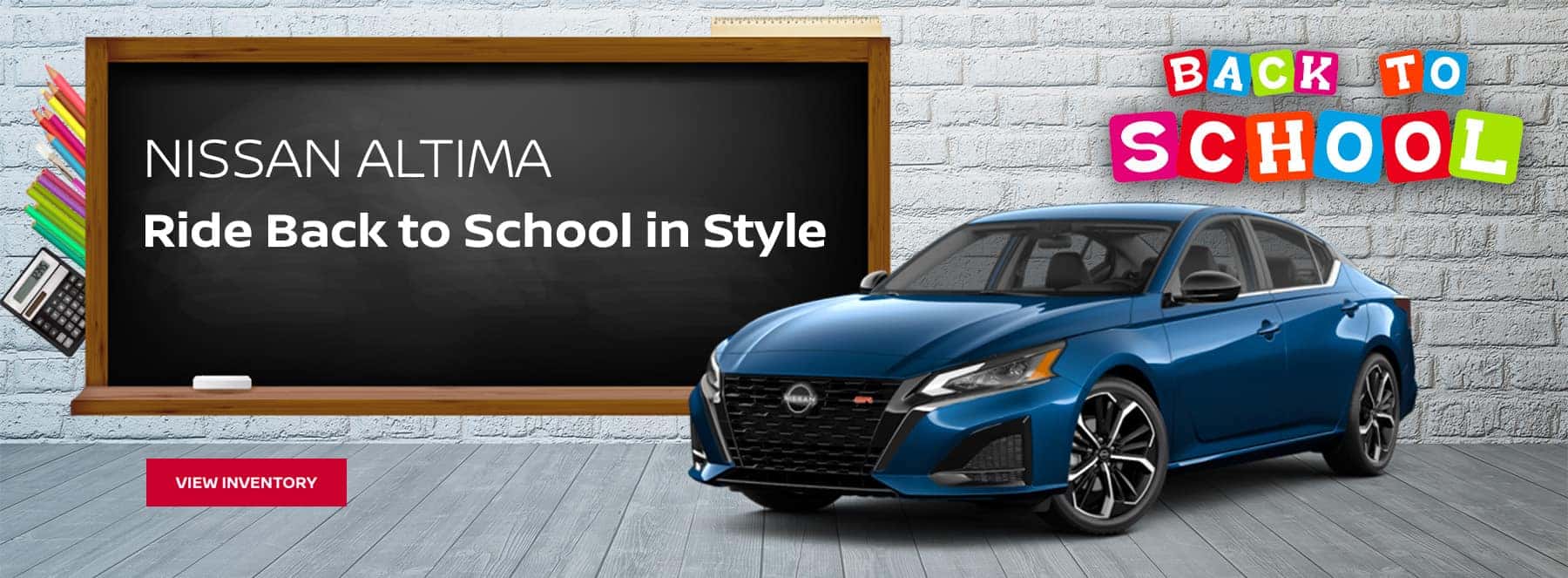 Nissan Altima Ride Back to School in Style