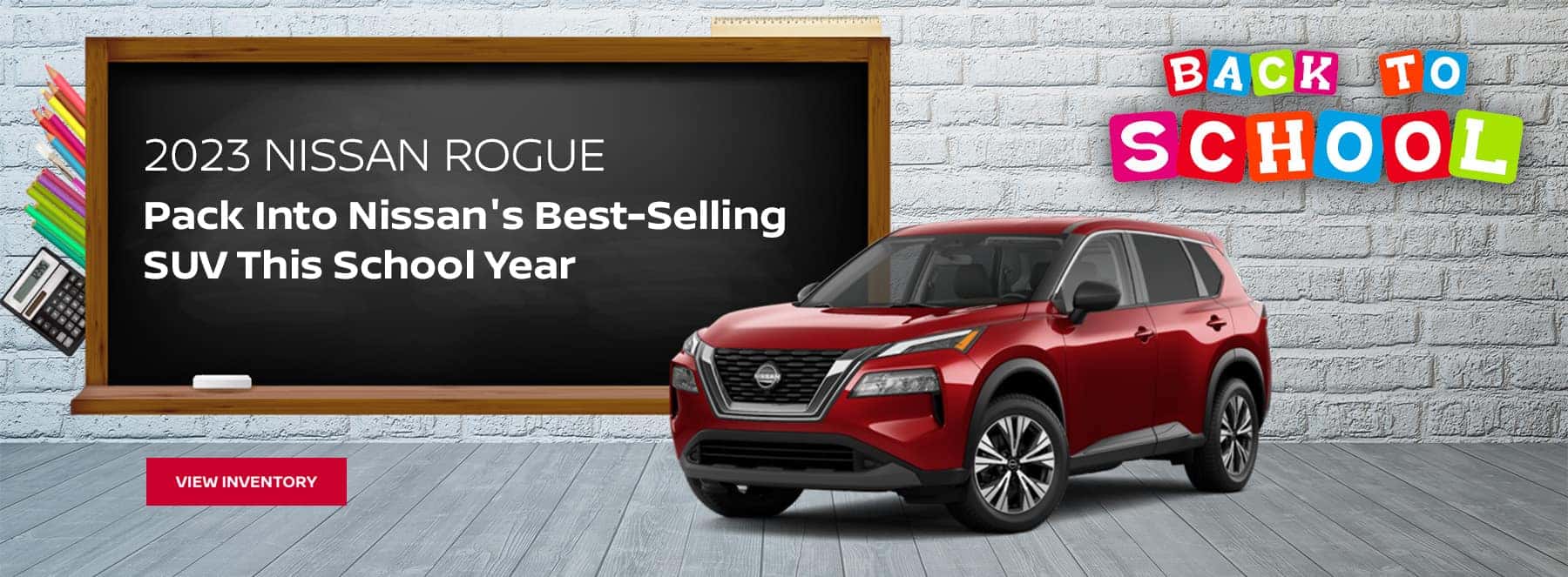 Nissan Rogue Pack into Nissan Best Selling SUV this school year