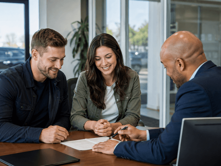 Customer meeting with finance specialist