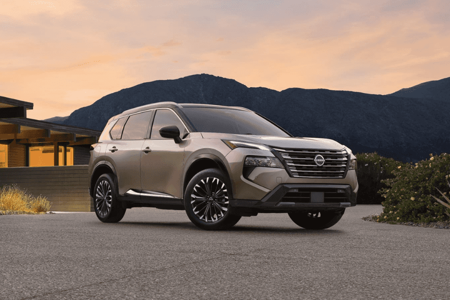 2026 Nissan Rogue exterior showing its compact SUV design