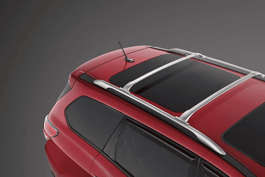 Genuine Nissan roof rail accessory for carrying cargo and equipment