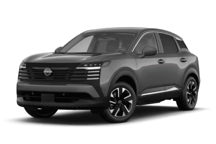 Front three-quarter view of the 2026 Nissan Kicks compact SUV