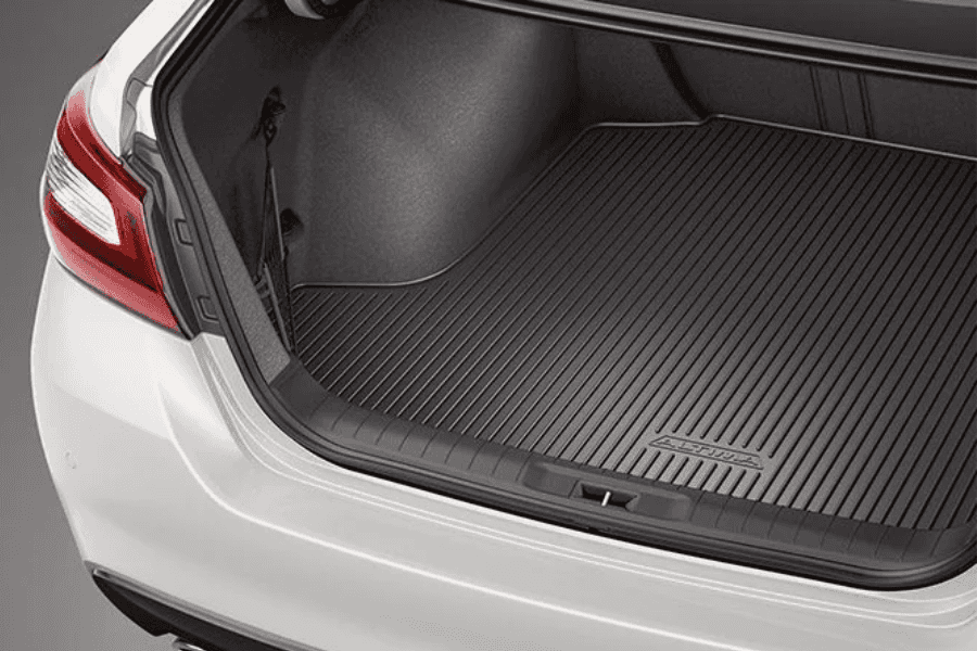 Genuine Nissan cargo protector designed to help protect the cargo area