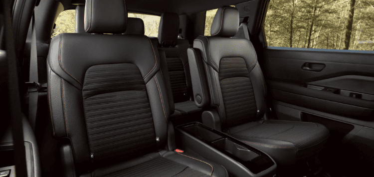 2026 Nissan Pathfinder three-row seating for a family