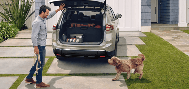 2026.5 Nissan Rogue cargo area